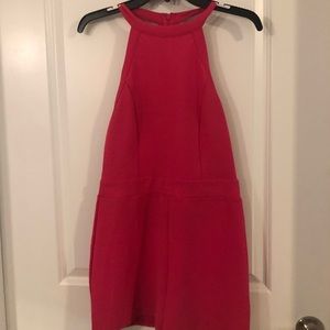 Hot posh pink jumpsuit